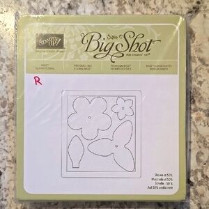 New Stampin' Up! Sizzix Bigz Island Floral Die Set